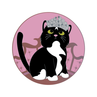 Purrlinda Sticker