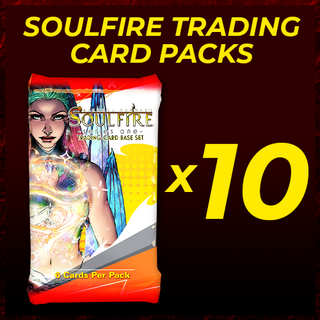 Soulfire Series 1 Trading Cards - 10 pack