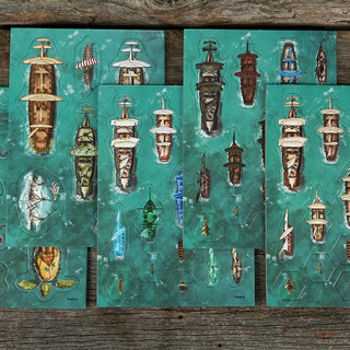 Punch-Out Naval Combat Token Pack