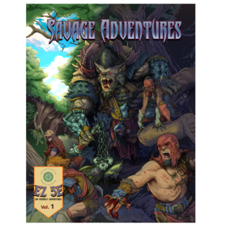 Savage Adventure 5E Vol. 1 Hardcover Book