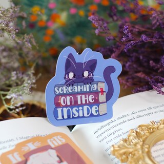 Screaming on the Inside sticker