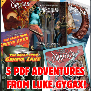 Luke Gygax Anthology of Adventure