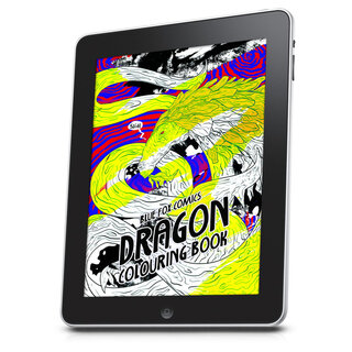 Dragon Coloring Book - Half Price - PDF