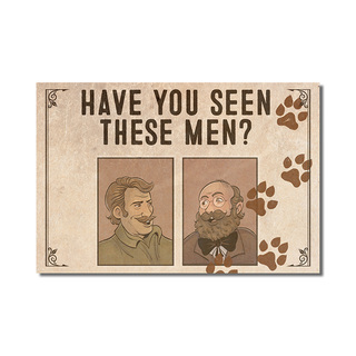 Have You Seen These Men? - Postcard