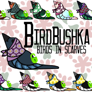 BirdBushka Sticker