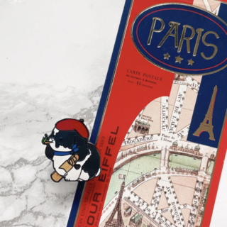 Chappie France Enamel Pin