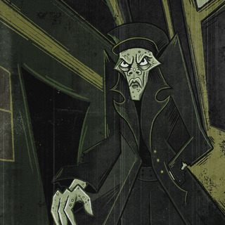 Bus Driver Art Print