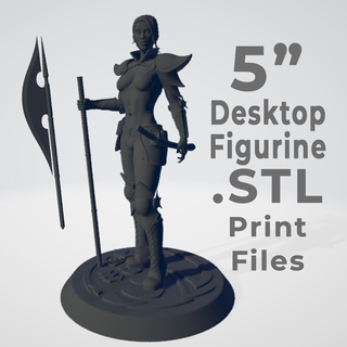 Desktop Figurine - Tracy Queen - .STL File