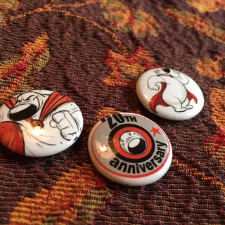 Herobear collectible Button Set