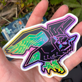 Defrag Selective Holo Sticker