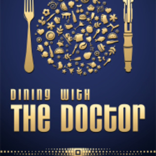 1st Edition Paperback of Dining With the Doctor (soon to be out of print)