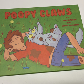 Poopy Claws Artist Edition with original drawing (backers)