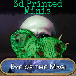 Printed Miniature Bosses - Eye of the Magi