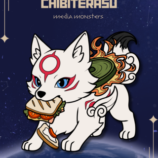 Chibiterasu Pin