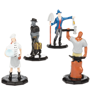 *Painted Tradesmen Set | Monster Adventure Townsfolk Minis