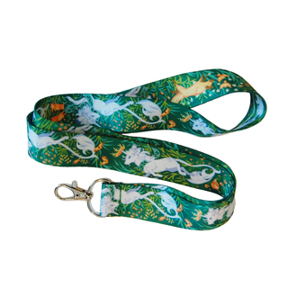 Green Goaticorn Lanyard