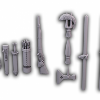 long weapons and Accessories