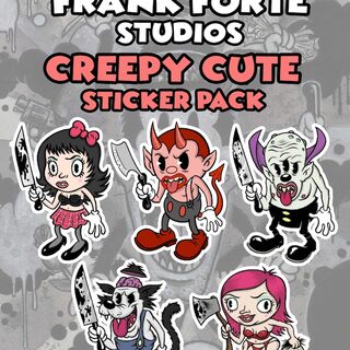 CREEPY CUTE STICKER PACK