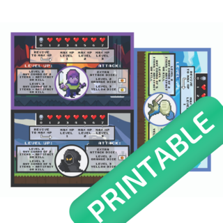 Printable Extra Characters - Available September
