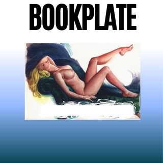 Extra Nude Bookplate Sticker