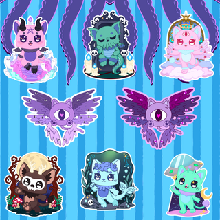 3" Spot Holo Vinyl Sticker