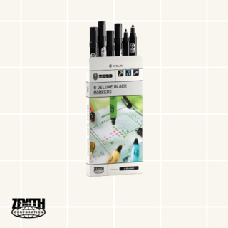 Tend Black Marker Pack