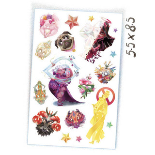 2nd Edition Masked Magic Sticker Sheet