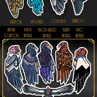 All Stickers Pack - Visionary Vultures 1