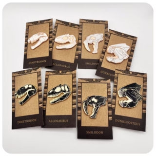 2" Paleontology Pin