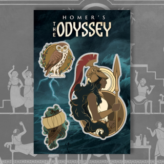 'The Odyssey' Sticker Sheet