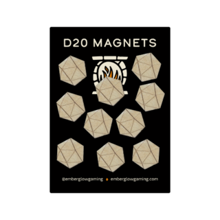 D20 Magnet pack for GM screen