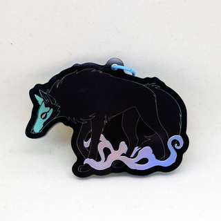 Raised Foil Keychains