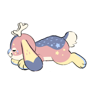 banjo the pajama jackalope sleepy snuggles 14" plush