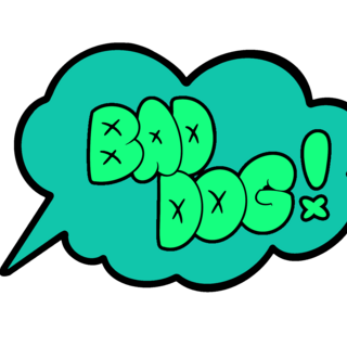 BAD DOG! Sticker