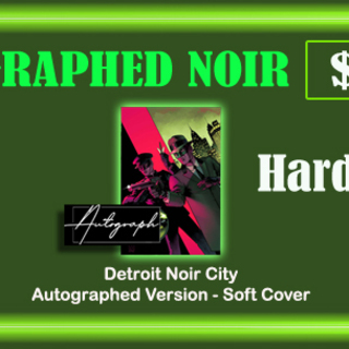Autographed Noir Hard Cover