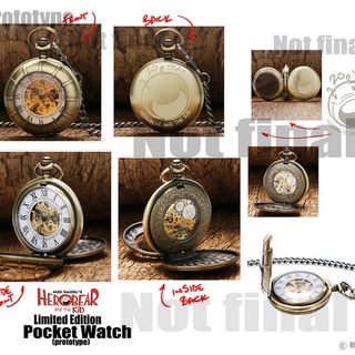 OFFICIAL Herobear and the kid POCKET WATCH