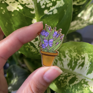 Butterfly Bloom Pin