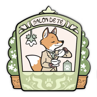 Tristan Teahouse Pin