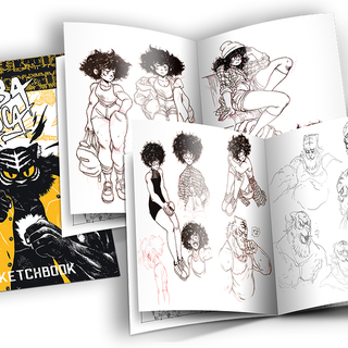 LOBA LOCA sketchbook