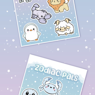 Zodiac Pals Keepers & Wanderers Sticker Sheets