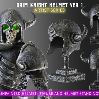 Mortem Grim Knight Helmet Ver 1 PAINTED