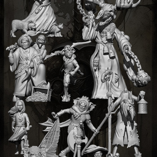 Citizens 1 Warband Resin