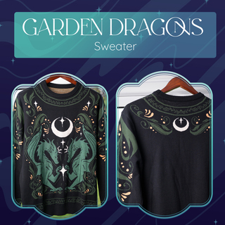 Garden Dragons Sweater