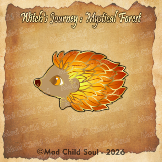 Pin - Autumnal Hedgehog