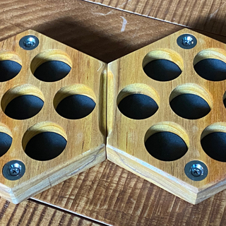Wooden ZOE Dice Box