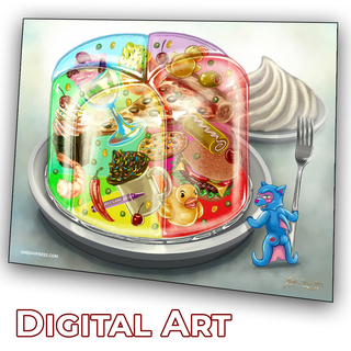 "Aspic Pie" Digital Art