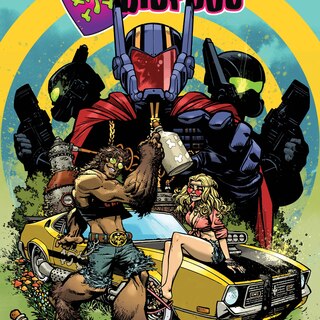 'Moonshine Bigfoot', full 4 issue series, signed!