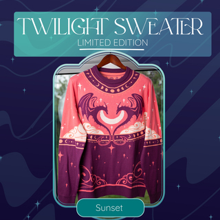 LIMITED EDITION Sunset Dragon Sweater