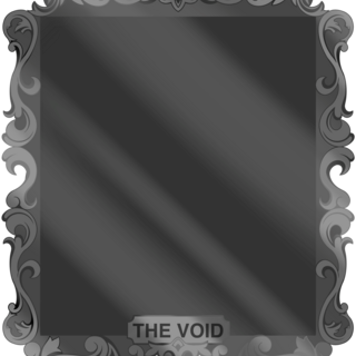 The Void Enamel Pin Black