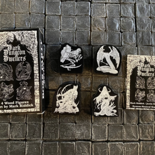 Dark Dungeon Dweller - Boss Series 2 - Art by Mark Riddick - Minis for Mork Borg, OSR